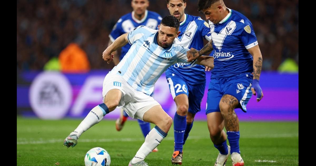 Racing derrotoacute a Veacutelez y avanzoacute a semifinales de la Copa Libertadores