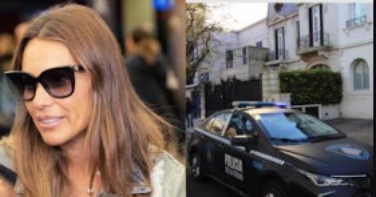 Allanamientos y detenciones por el robo a Pampita (Foto- Infobae)