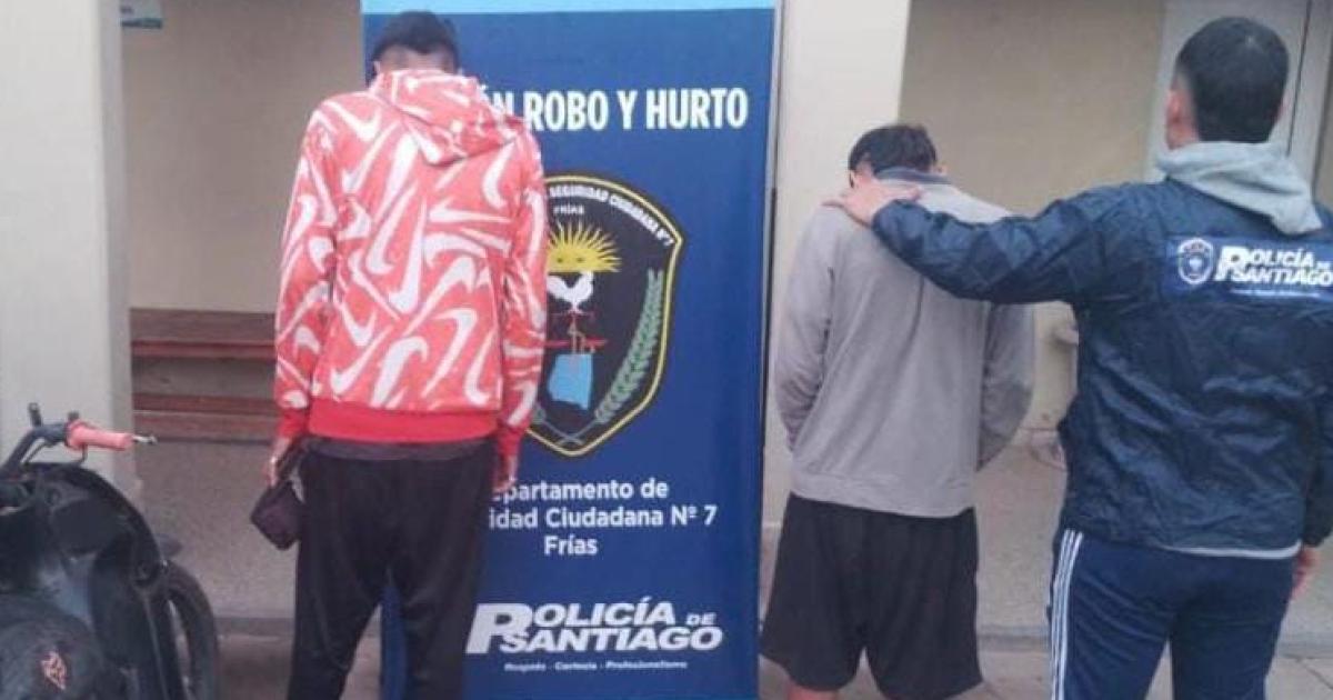 Secuestran dinero y demoran a dos menores de edad tras el robo al comisionado santiaguentildeo