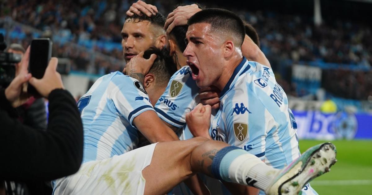 Racing derrotoacute a Veacutelez y avanzoacute a semifinales de la Copa Libertadores