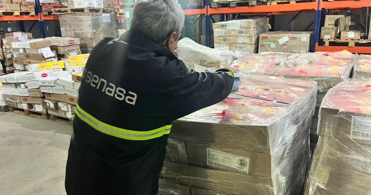 Secuestran 5 toneladas de pollo sin documentacioacuten sanitaria que circulaba desde Santiago