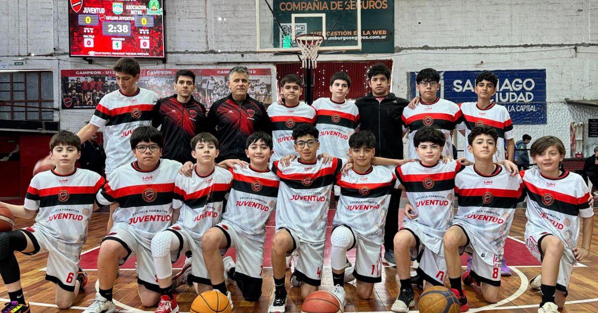 Juventud Black U13 sigue haciendo historia en la Liga Federal Formativa de Basquetbol