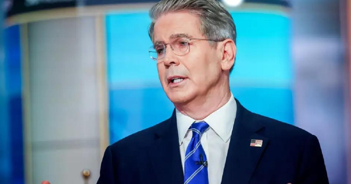 Entrevista al secretario del Tesoro de EE UU Scott Bessent  Fotógrafo- Michael NagleBloomberg