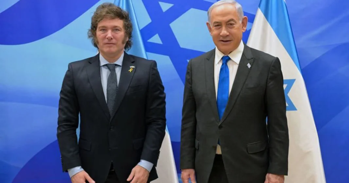 El encuentro entre Javier Milei y Benjamín Netanyahu est pautado para la tarde de este jueves (Foto- EFE)