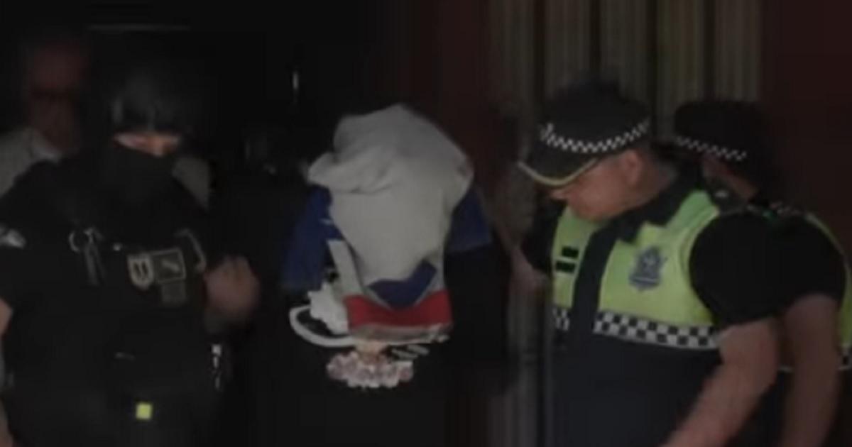 Detención del Mono - Foto- Captura del video de La Gaceta