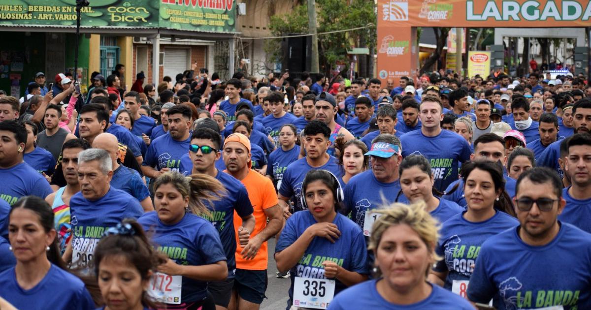 DEPORTES El Maratón La Banda tuvo en su segunda edición una amplia convocatoria