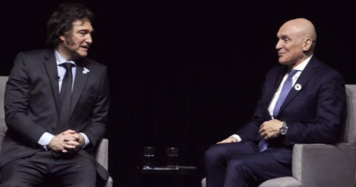 José Luis Espert y Javier Milei (Foto- NA - Damin Dopacio)