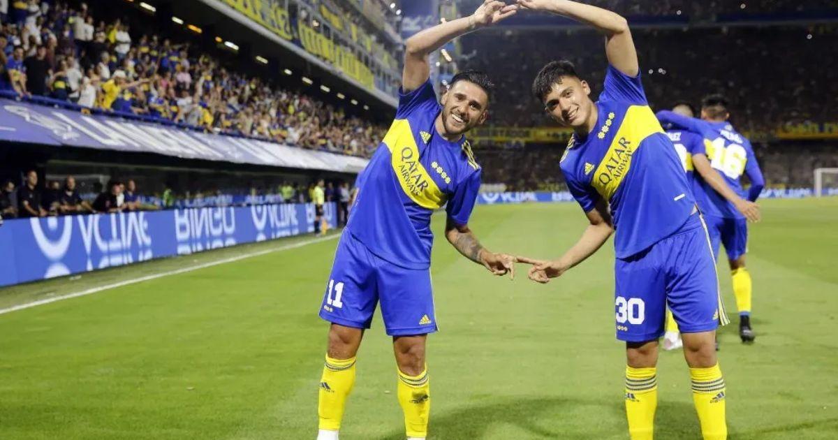 Salvio y Zeballos jugaron juntos en la temporada 2020 en Boca