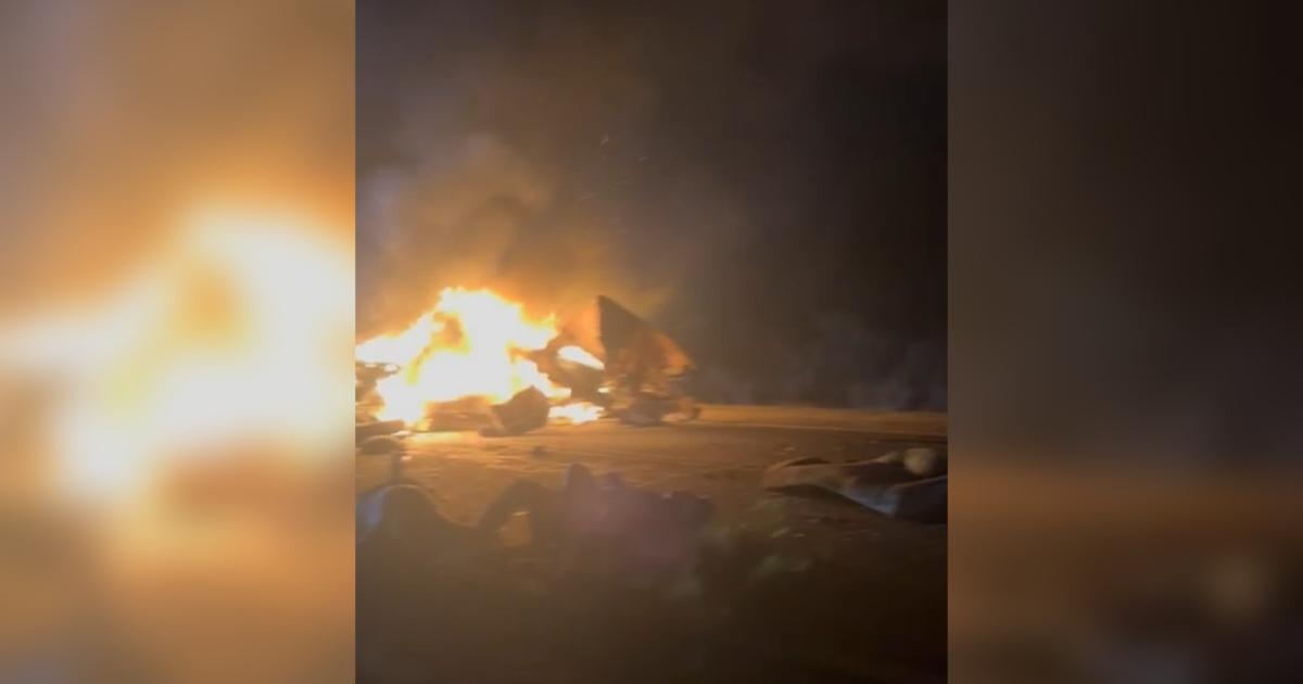 Choque mortal sobre Ruta Nacional 9 - Foto captura del video difundido