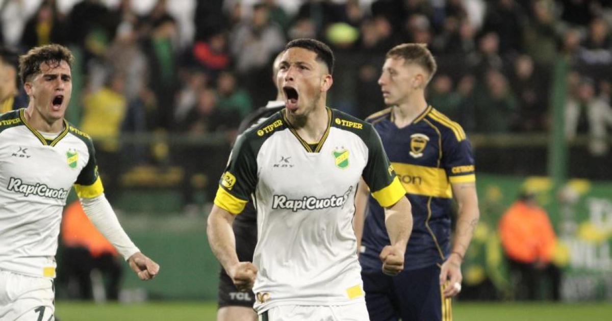 Defensa y Justicia sorprendió a Boca con un gol en tiempo de descuento - Foto- EL GRÁFICO