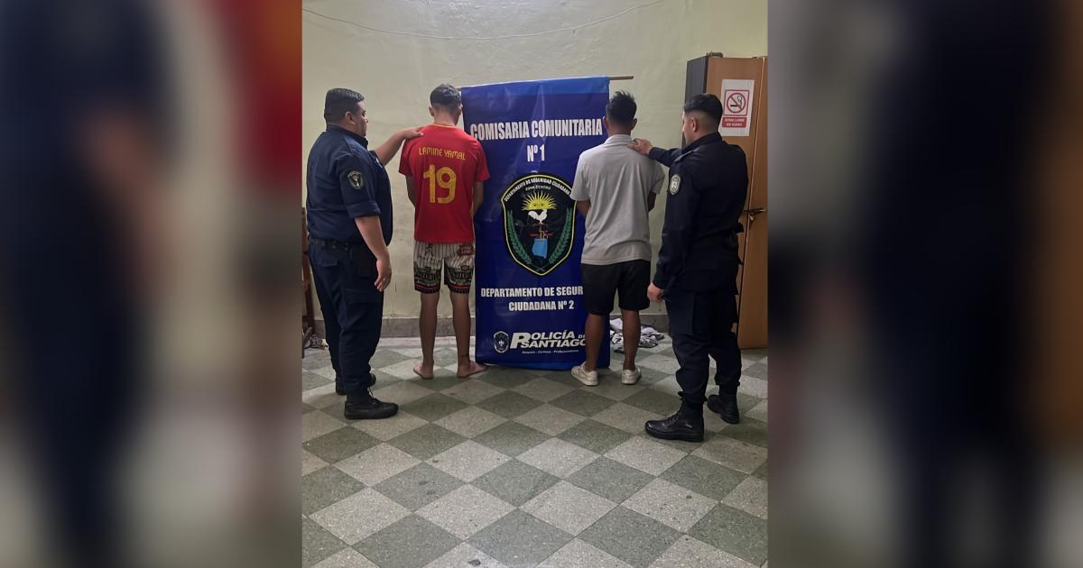 Detienen a dos sujetos cuando intentaban robar motos en pleno centro capitalino