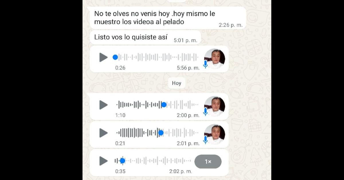 Penseacute que no se iba a terminar nunca eacutel queriacutea ganar plata vendiendo los videos al extranjero