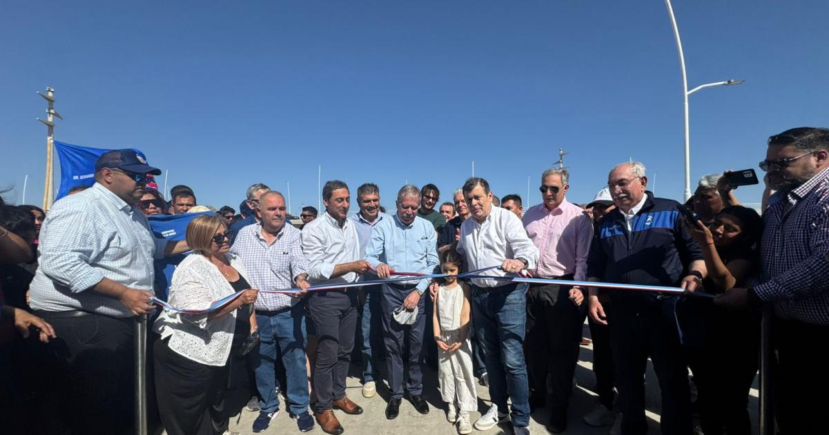 Zamora inauguroacute la nueva Costanera Juan Francisco Borges 