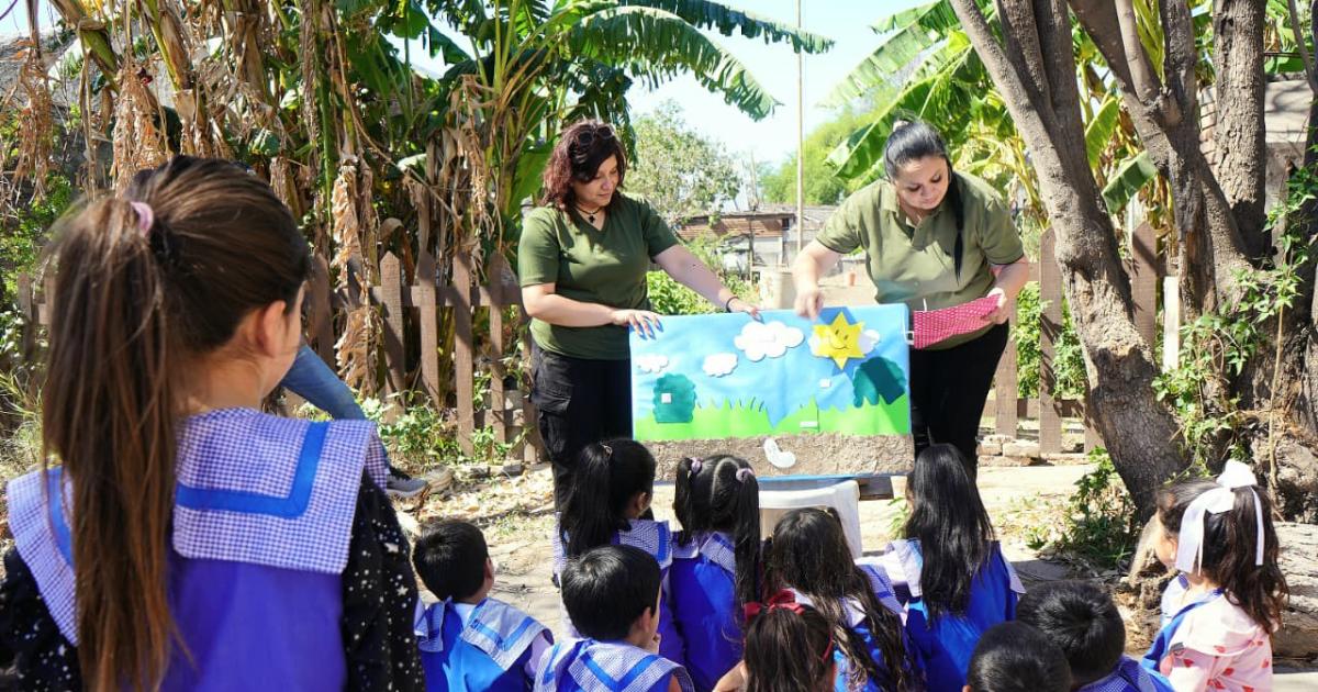 Hubo actividades didaacutecticas en la Huerta Municipal