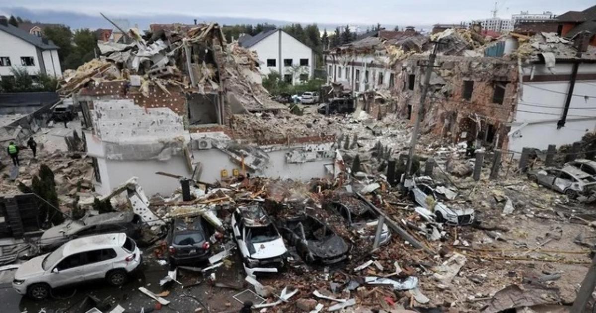 Bombardeo masivo ruso dejoacute cuatro muertos en Kiev