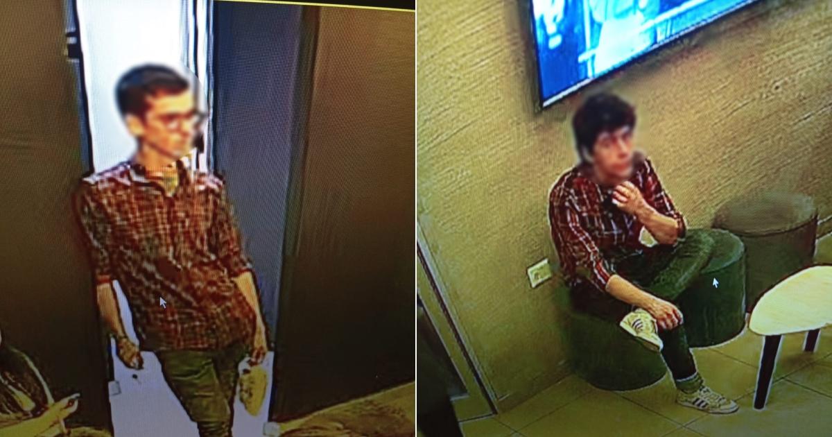 Los jóvenes ladrones fueron captados por las cmaras de seguridad