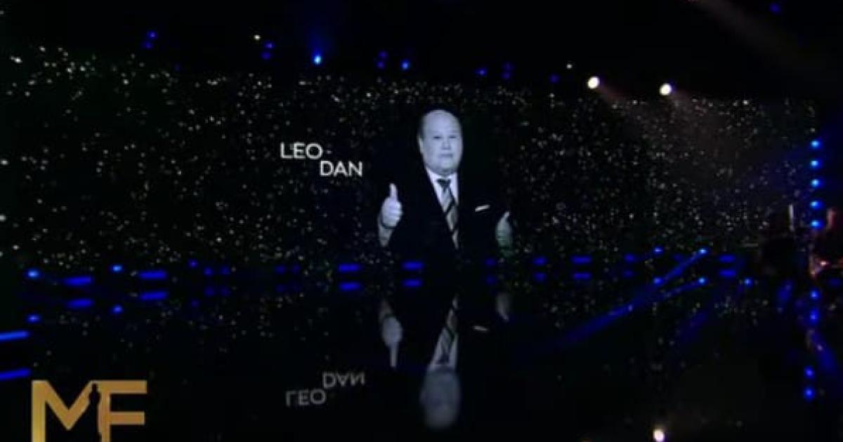 Leo Dan fue homenajeado en la gala de los Martiacuten Fierro 2025