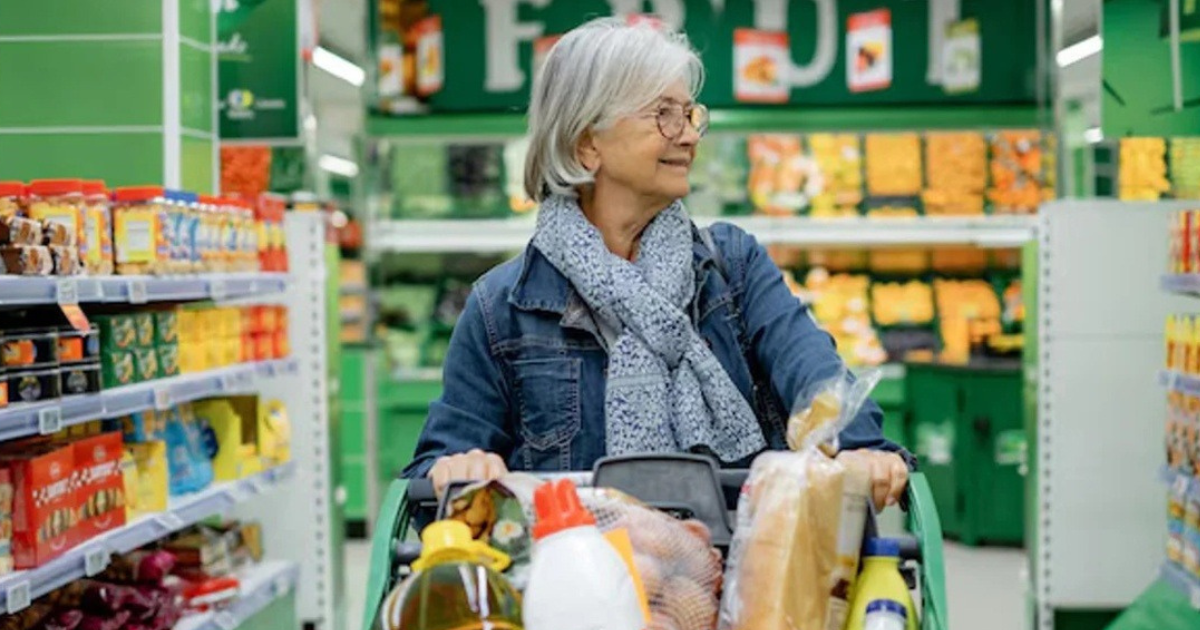 El programa est destinado a jubilados y pensionados y aplica a un supermercado de todo el país (Foto- imagen ilustrativa)-