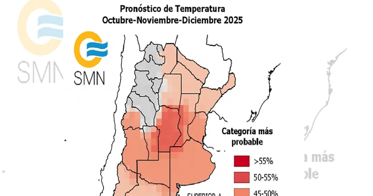 El SMN anticipoacute un alarmante verano en Argentina- queacute pasaraacute en Santiago
