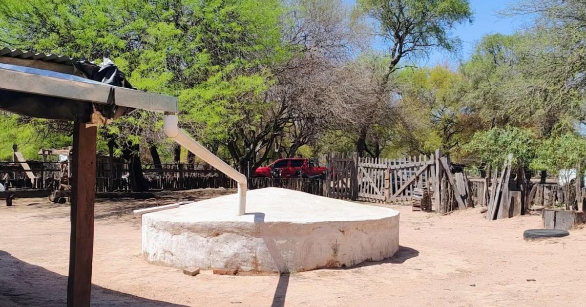 Inauguran 16 cisternas en parajes de la zona norte del Dpto Copo