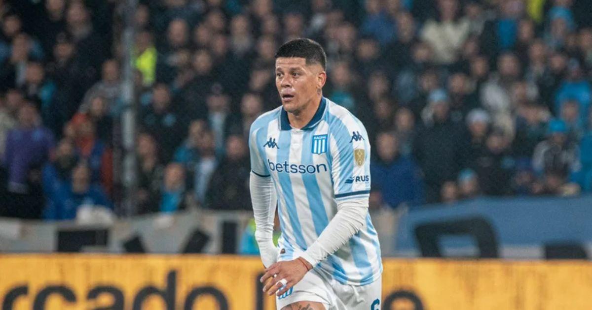 Marcos Rojo ser titular ante el equipo de Gallardo