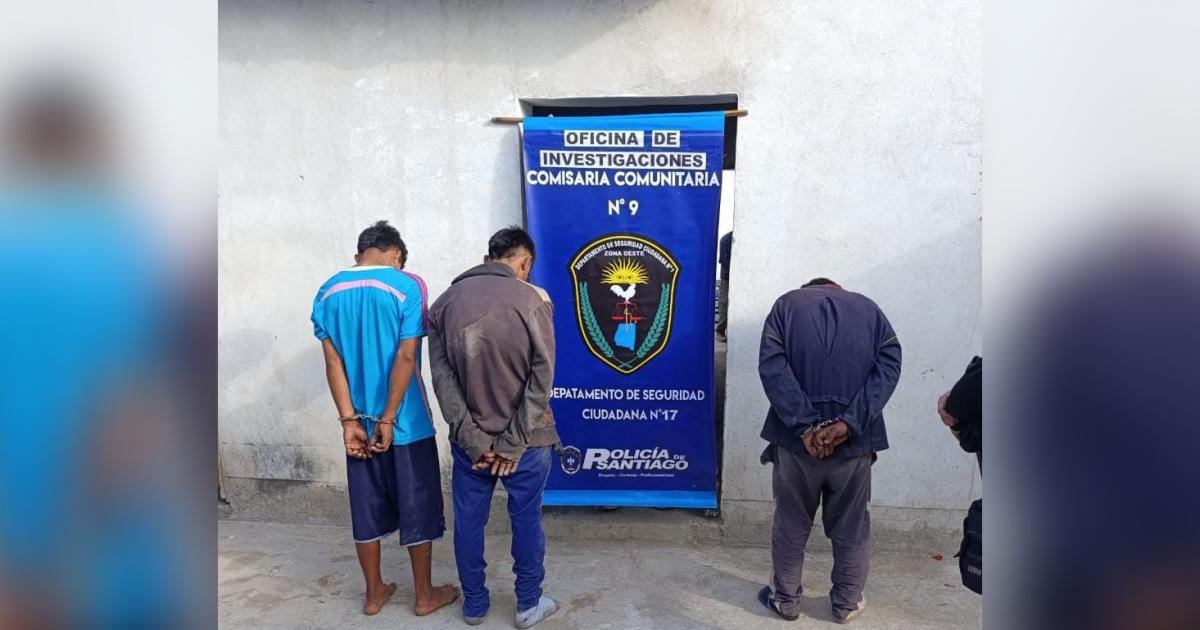 Tres detenidos tras un operativo policial en Huaico Hondo por robo calificado