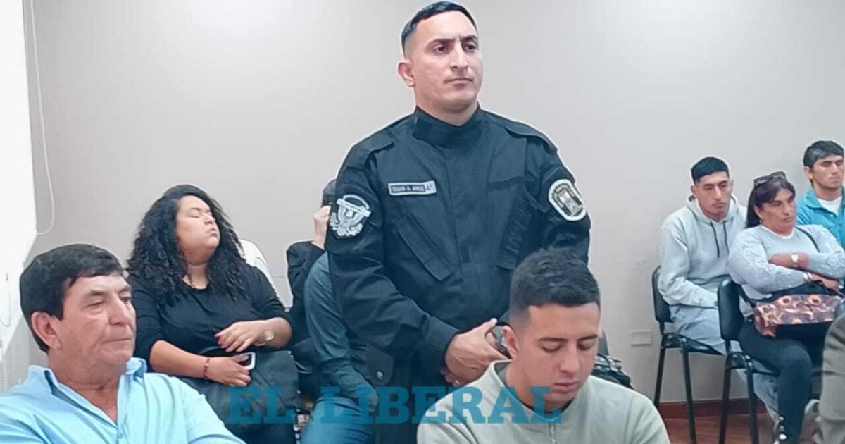 Nicols Gómez en el banquillo de acusados