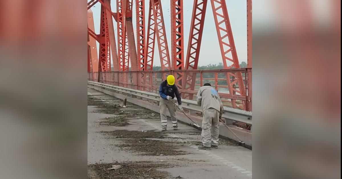 Vialidad Nacional solicita maacutexima precaucioacuten en la circulacioacuten del Puente Carretero