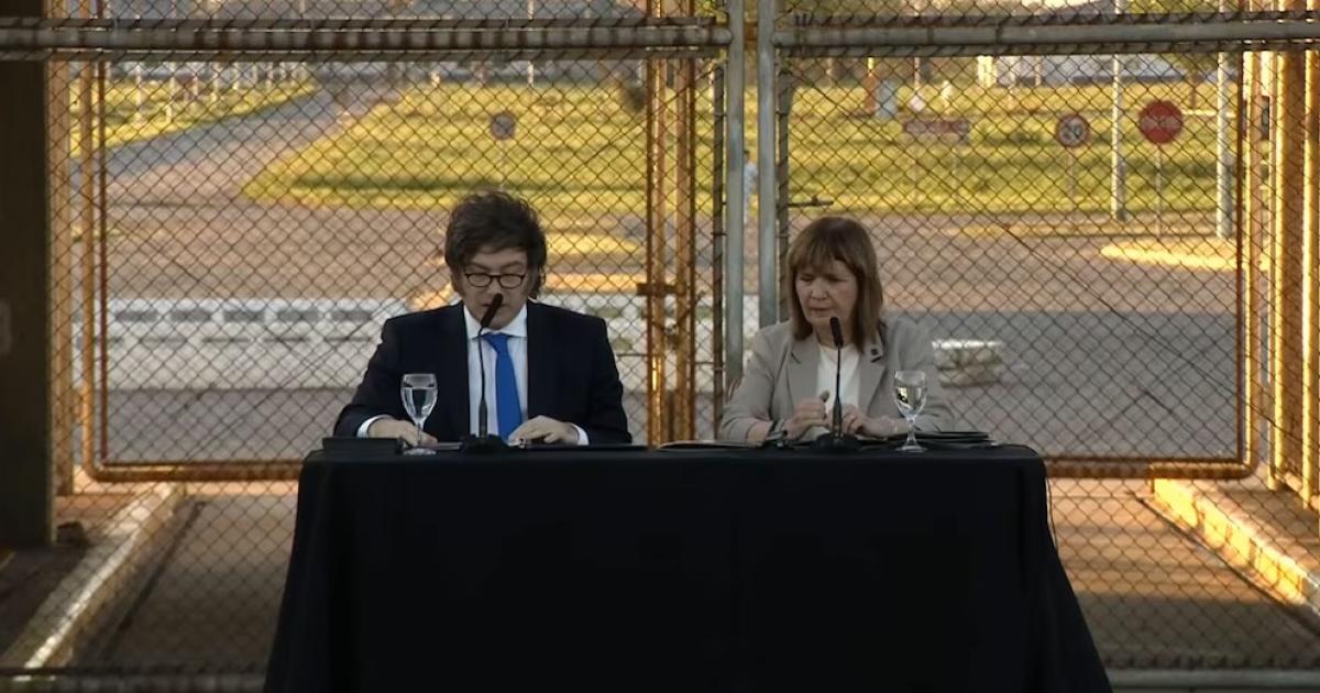 Milei presentoacute el nuevo Coacutedigo Penal- Necesitamos tolerancia cero y penas maacutes duras