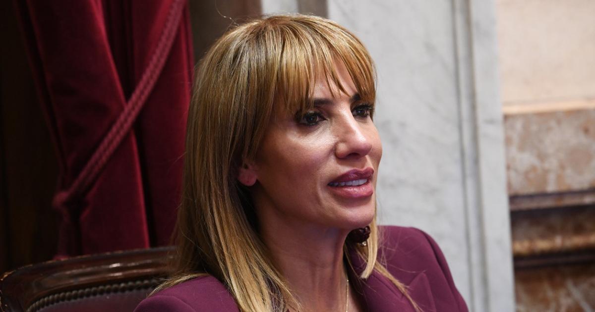 La senadora Claudia de Zamora participó de la sesión de la Cmara alta