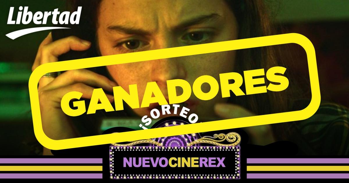 Estos son los ganadores de las entradas para el cine Rex
