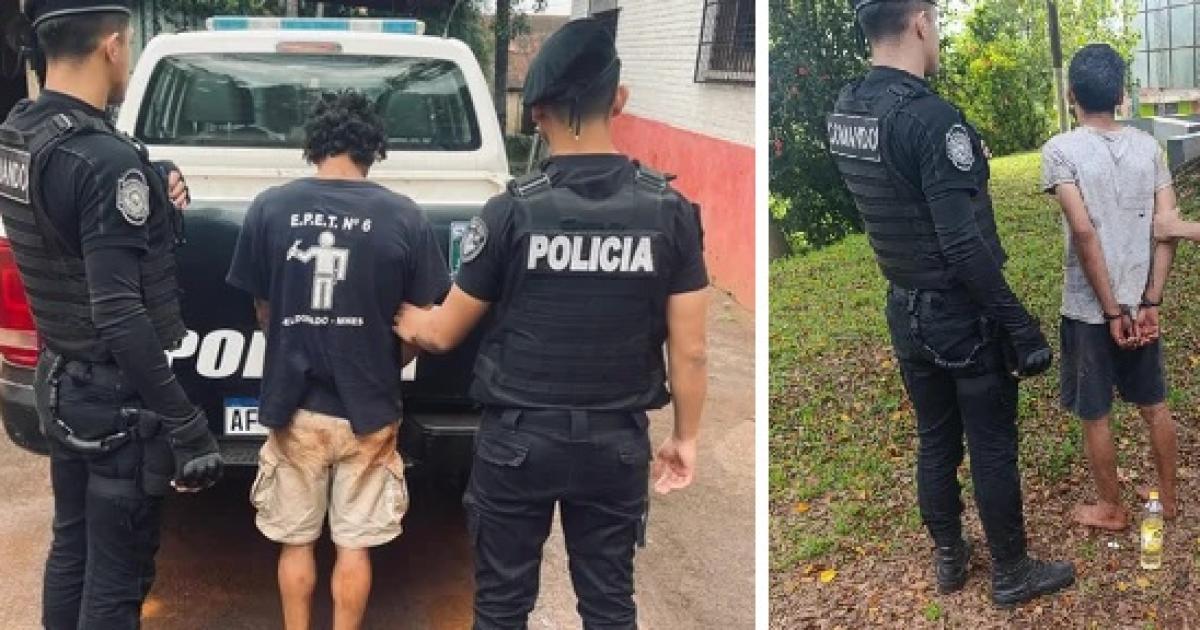 Tocoacute perder- cayeron Teletubbi y Penayo tras cometer entraderas en diferentes viviendas