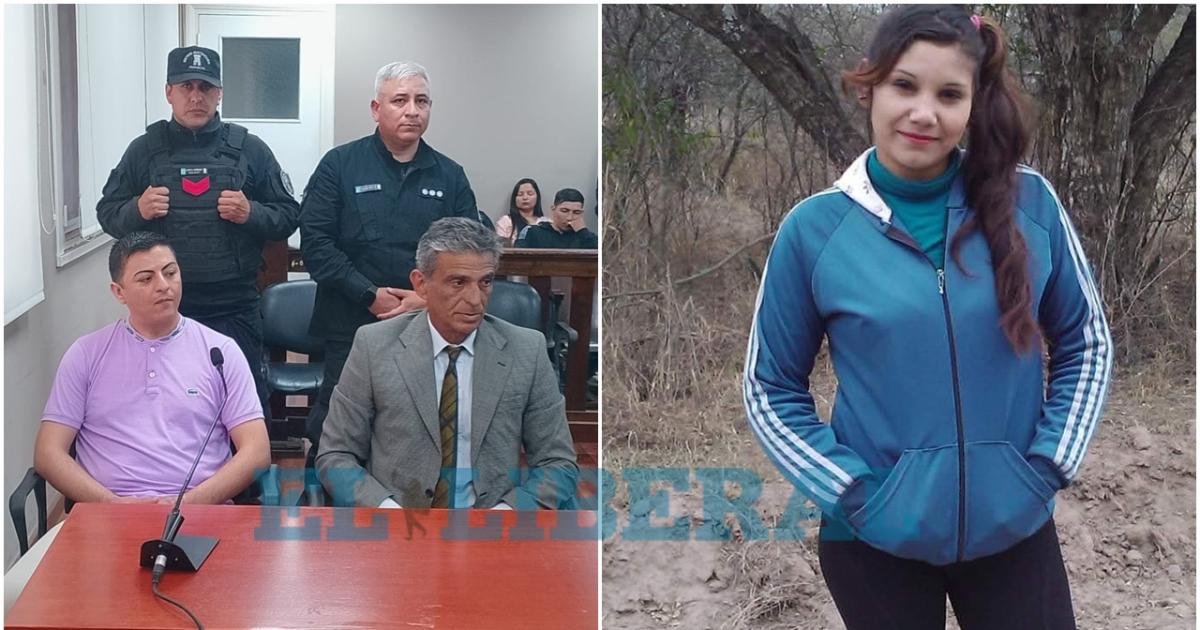 Roldn al escuchar el veredito  La víctima Verónica Escobar (Foto- El Liberal  Gustavo Gallardo)