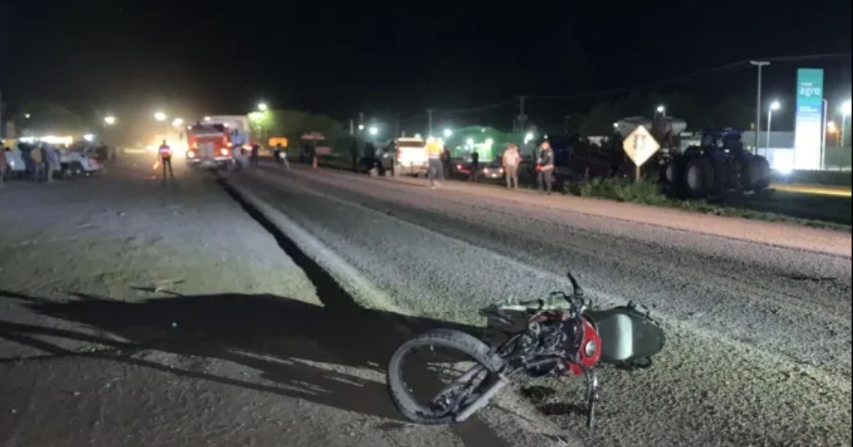 El accidente fatal tuvo lugar sobre la Ruta Nacional 39 a la altura del barrio Marco Antonio en Quimilí (Imagen de archivo)