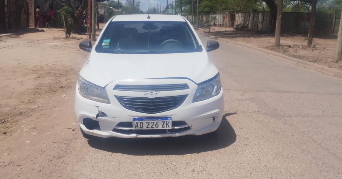 Impacto en el interior provincial- un menor cayoacute de su moto tras chocar contra un automoacutevil