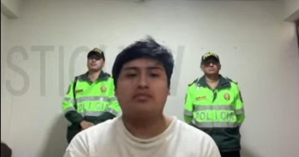 VIDEO  Asiacute trasladaron a Pequentildeo J al penal de Cantildeete en Peruacute tras negarse a la extradicioacuten