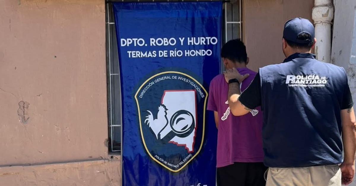 Cayó Kiko el sospechoso por el robo en dos comercios de Villa Balnearia