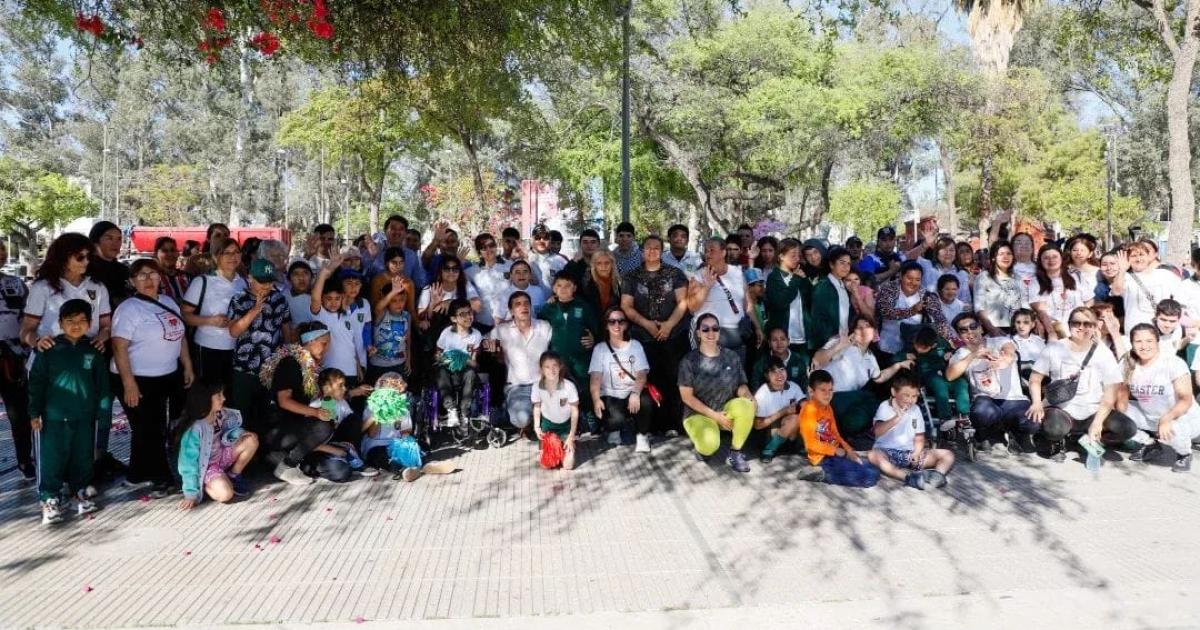 Las Termas invitoacute a la reflexioacuten a traveacutes de la Caminata de la Inclusioacuten