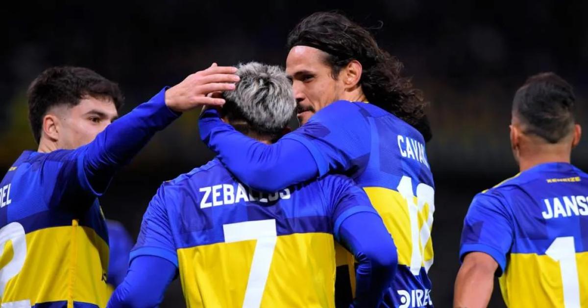 Cavani y Zeballos regresan a la lista de Boca para enfrentar a Newells