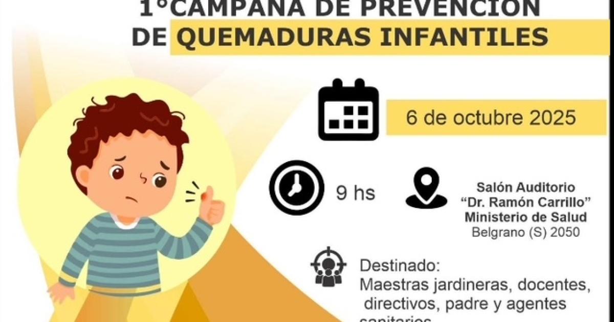 Abordaraacuten la prevencioacuten de quemaduras infantiles