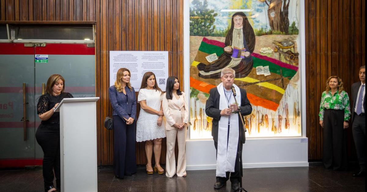 La protectora de los santiaguentildeos- un homenaje a Mama Antula que unioacute a las teleras santiaguentildeas y la Unse