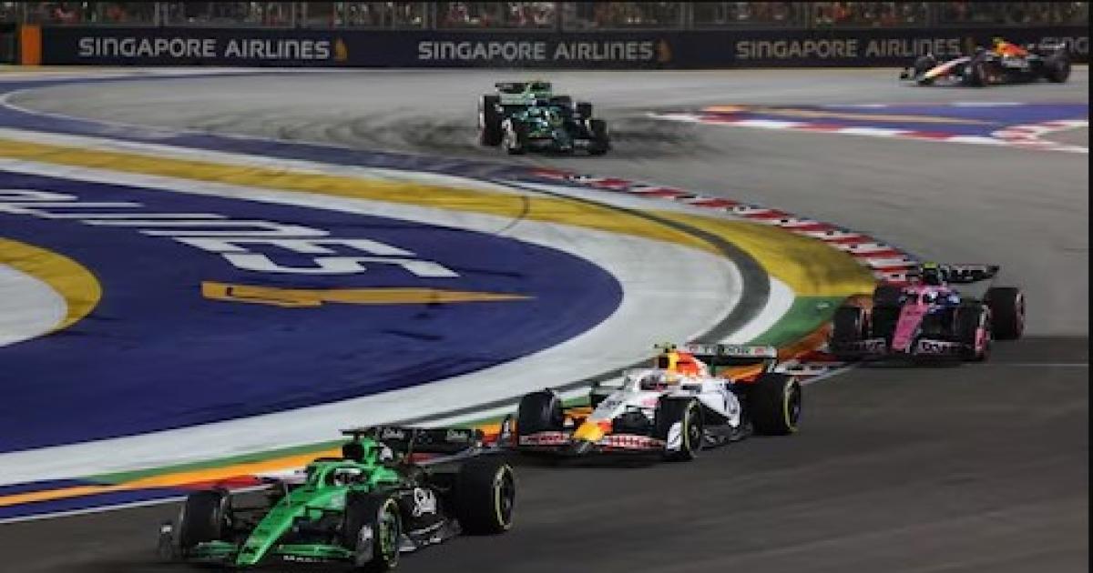 F1 Colapinto terminoacute 16deg en el GP de Singapur