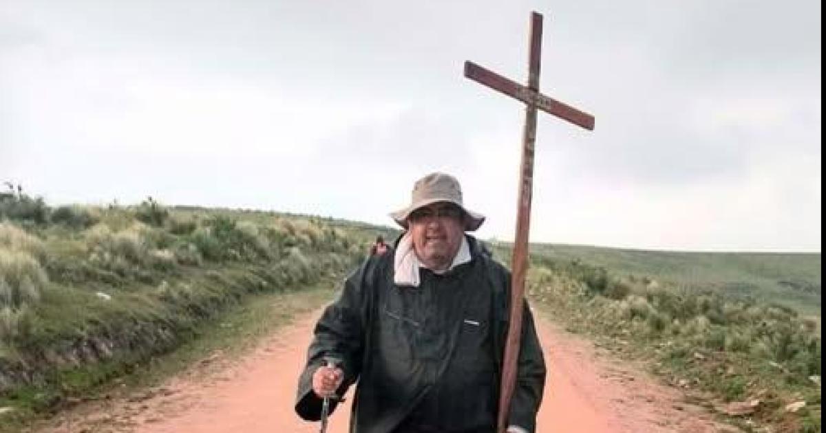 VÍCTIMA Véliz reconocido peregrino iba en bicicleta a su trabajo en el matadero