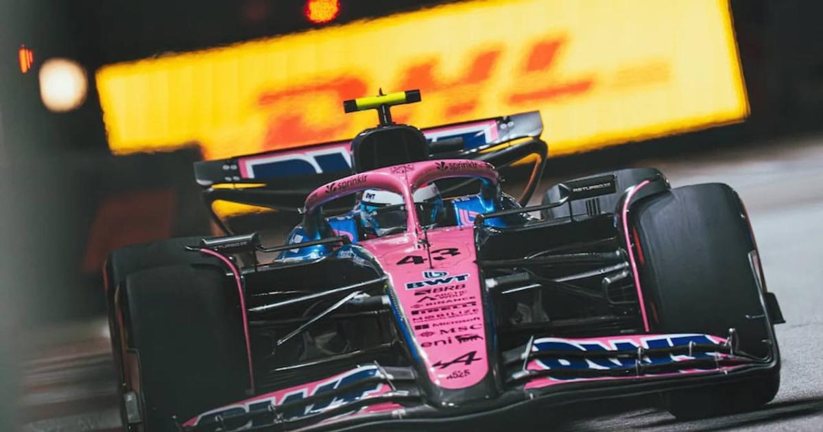 Franco Colapinto terminoacute 16deg en un GP de Singapur