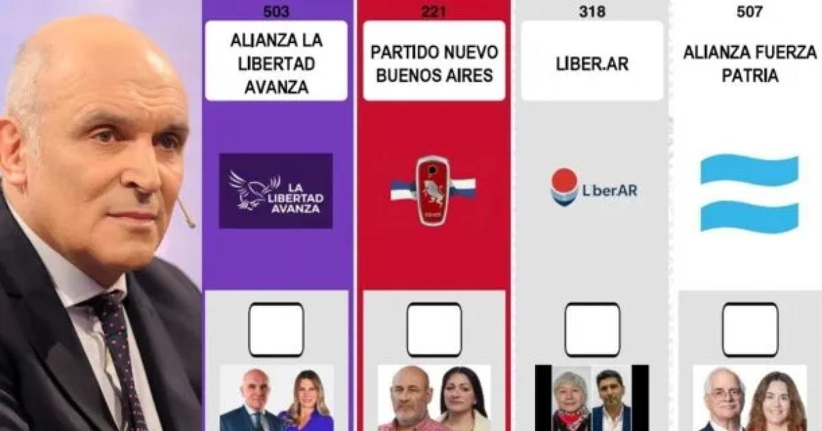 Tensioacuten electoral- La Libertad Avanza pide a la Justicia cambiar la boleta con la cara de Espert