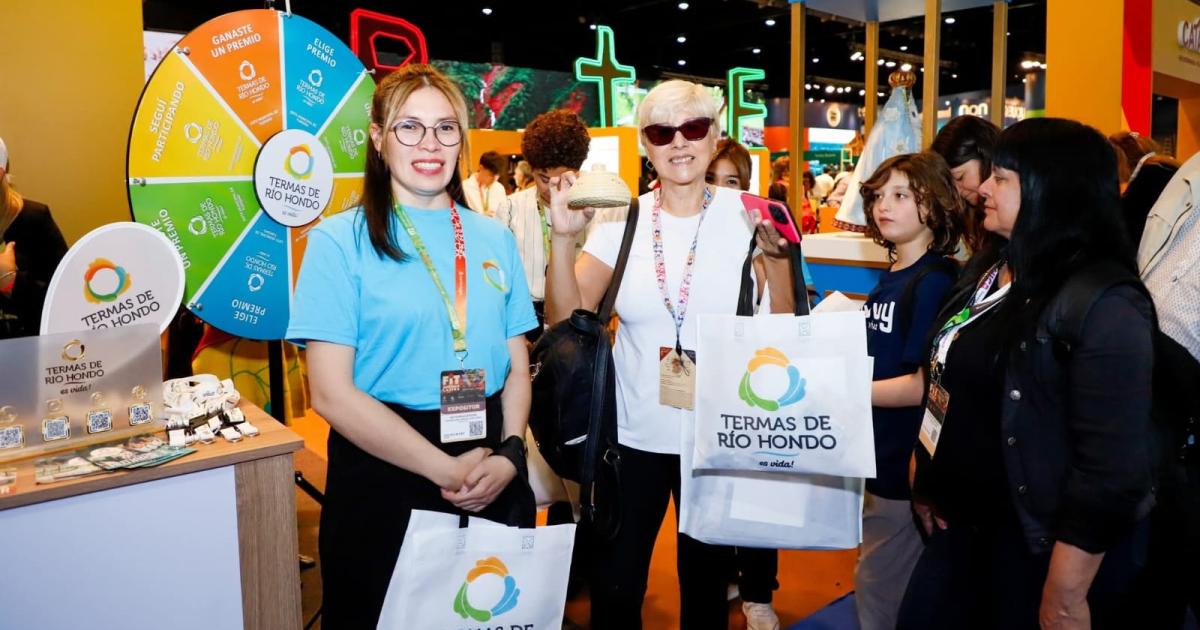 Las Termas de Riacuteo Hondo tuvo una exitosa participacioacuten en la FIT