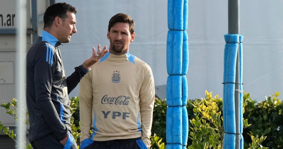 Scaloni quiere ser cauteloso con las condiciones fiacutesicas de Messi