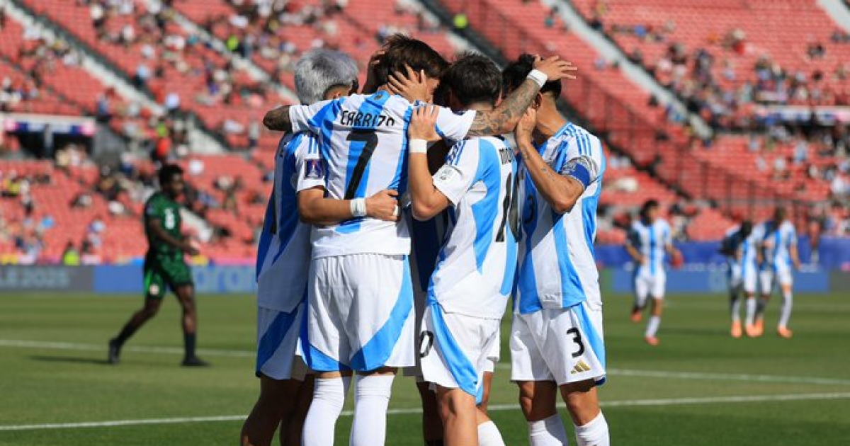 Argentina Sub 20 goleoacute a Nigeria y pasoacute a cuartos de final