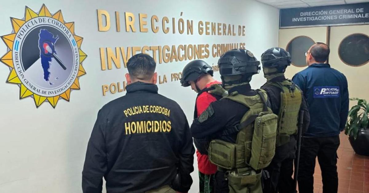 TRASLADO Fuerte dispositivo  durante el operativo montado por la peligrosidad del homicida