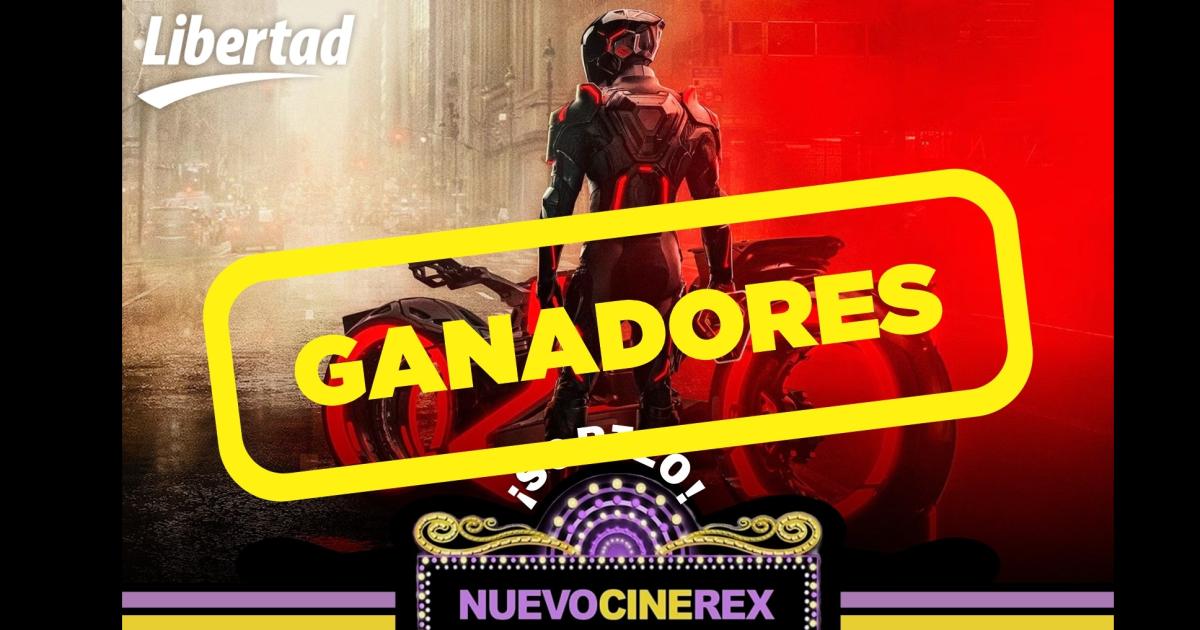Estos son los ganadores de las entradas para el cine Rex